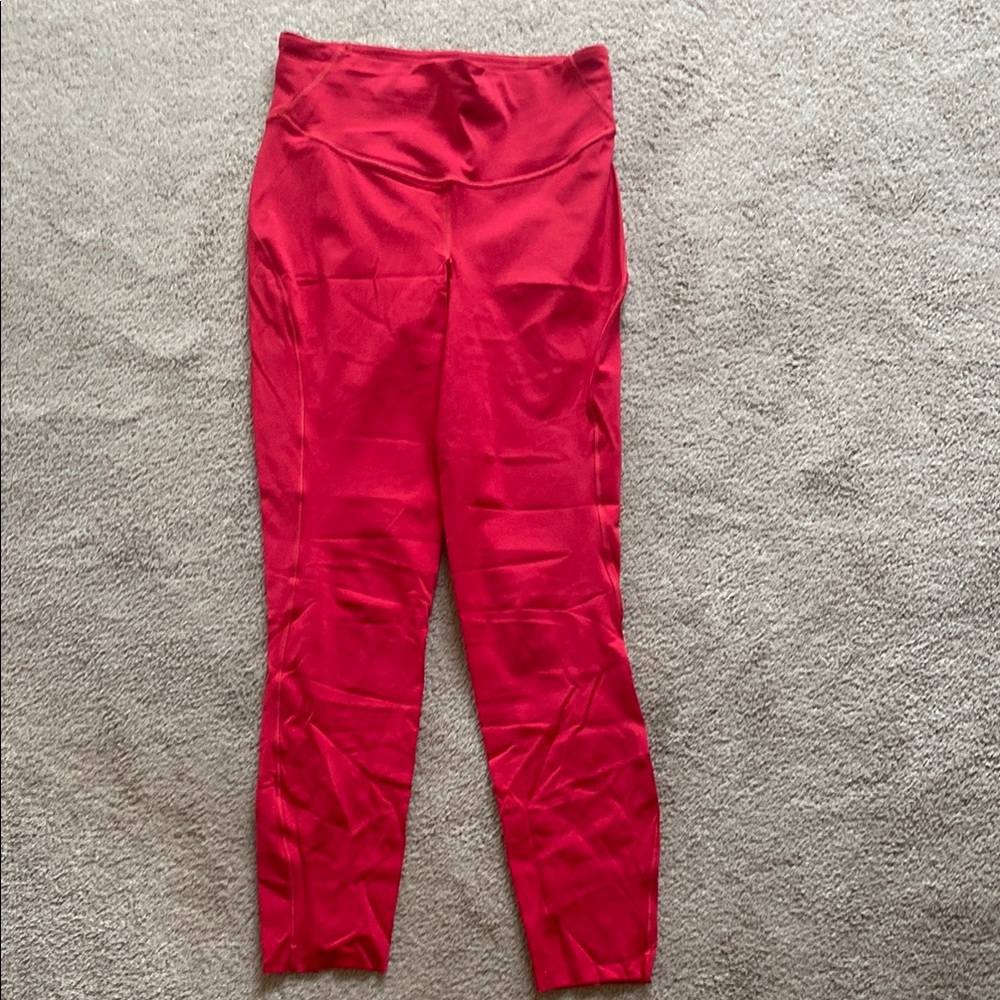 lululemon athletica Red Leggings